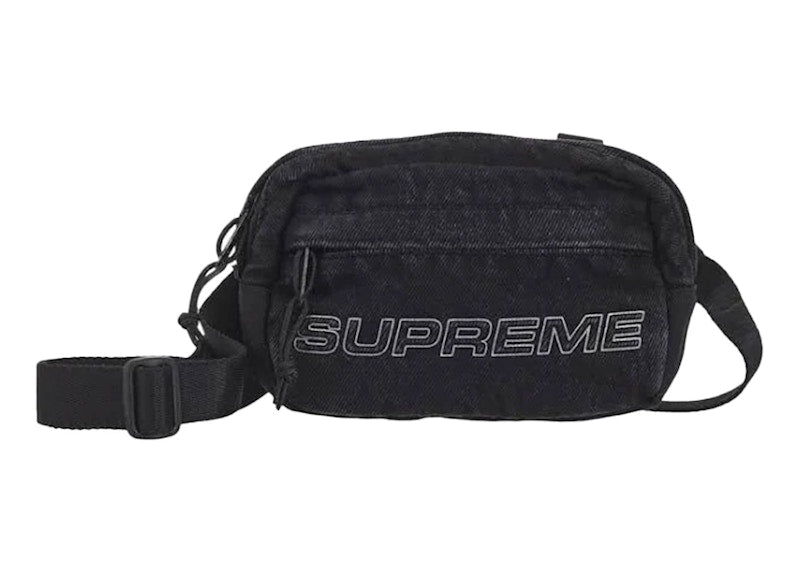 Supreme Denim Mini Shoulder Bag Black