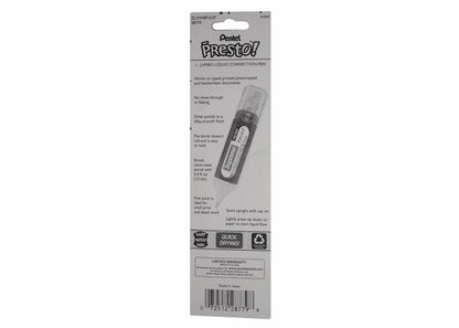 Supreme Pentel Presto Correction Pen Red