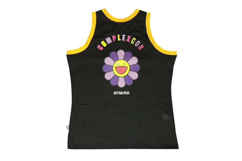 Takashi Murakami ComplexCon x LA Lakers M&N Basketball Jersey Black
