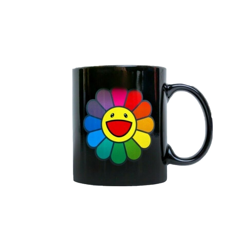 Takashi Murakami ComplexCon Hot/Cold Flower Mug Black